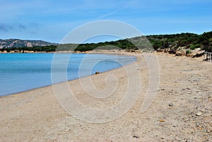 The beach of Capo Coda di Cavallo