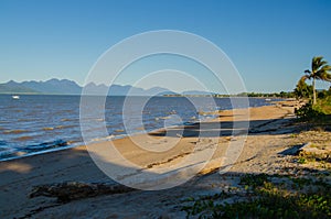 The beach of Cardwell photo