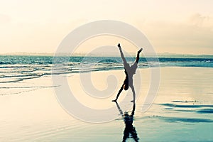 Beach Cartwheel
