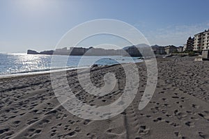 The beach of Castro Urdiales