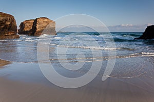 Beach of the cathedrals