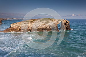 Beach of the cathedrals