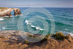 Beach of the cathedrals