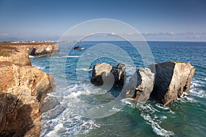 Beach of the cathedrals photo