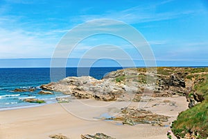 Beach cathedrals on the Bay of Biscay