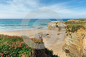 Beach cathedrals on the Bay of Biscay