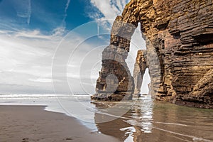 Beach of the cathedrals, Lugo