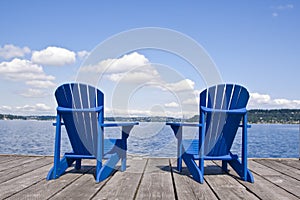 Beach chairs