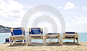 Beach chairs