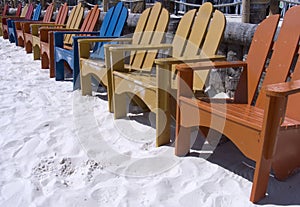 Beach chairs 4 photo