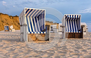 Beach chairs - Kampen, Sylt photo