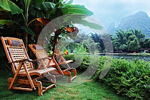 Beach Chairs at Resort