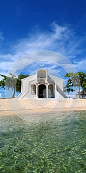 Beach Church in Philippines