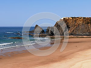 Odeceixe beach and cliff, Alentejo