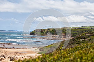 Beach cliffs at Kilcunda