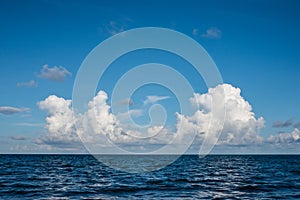 Beach cloudscape