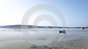 Beach coastline landscape summer Greece holidays seashore fishing