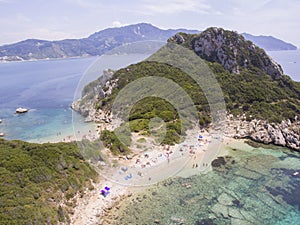 Beach on Corfu