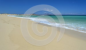 Beach at Corralejo, Fuerteventura Island