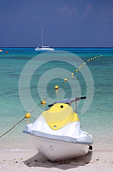 On the Beach in Cozumel