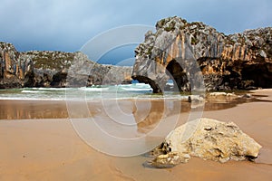Beach of Cuevas del Mar photo