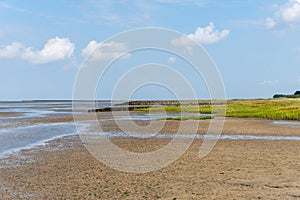 The Beach of Cuxhaven on low tide