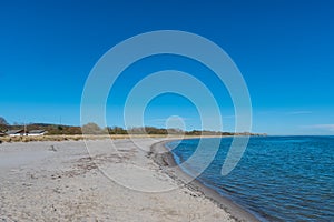 Beach on the Danish Countryside