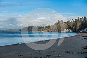 Beach At Dash Point