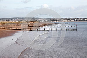 The beach at Dawlish
