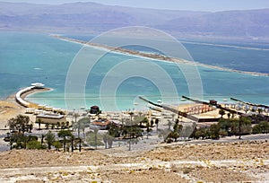 Beach on the Dead Sea, Israel