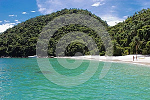 Beach of Dentista in Ilha Grande, Rio de Janeiro - Brazil photo