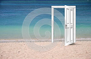 Beach door