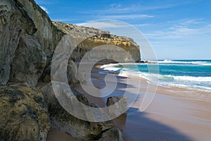 Beach down Gibsons steps in the Great Ocean Road (Australia)