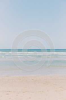 A beach on the Dutch North Sea coast