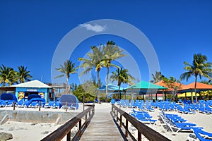 Beach at Eleuthera island, Bahamas