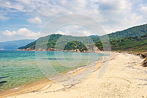 The beach Elias in Skiathos, Greece