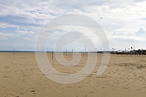 Catania beach and the Ionian sea