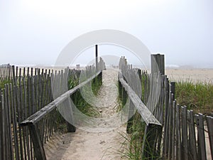 Beach entrance