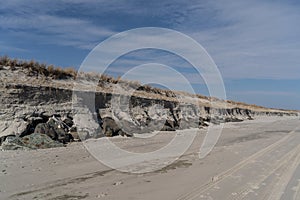 Beach Erosion in Avalon, New Jersey