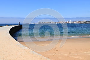 Beach in Estoril, Portugal