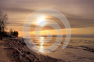 The beach at Evangeline