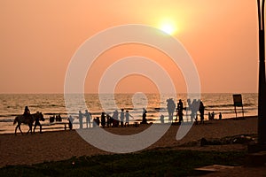 Beach evening