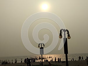 Calicut beach