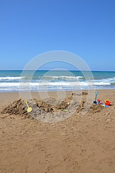 Beach family fun