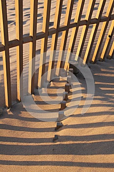 Beach fence