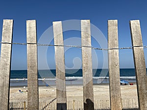Beach fence photo