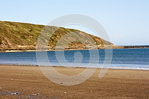 The beach at Filey