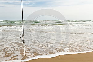 Beach fishing