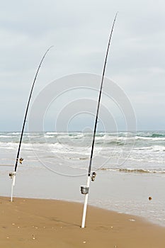 Beach fishing