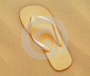 Beach flip flops